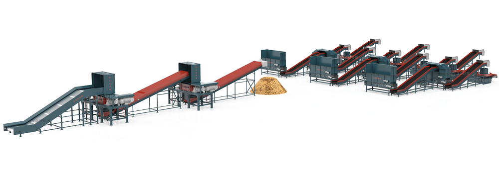 生物質(zhì)預(yù)處理及成型系統(tǒng)